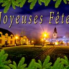 Joyeuses fêtes depuis Téting-sur-Nied (Moselle, Lorraine)