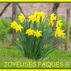 Joyeuses Pâques !!!