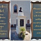 J.P. Hebel - Denkmal und Gedenktafeln