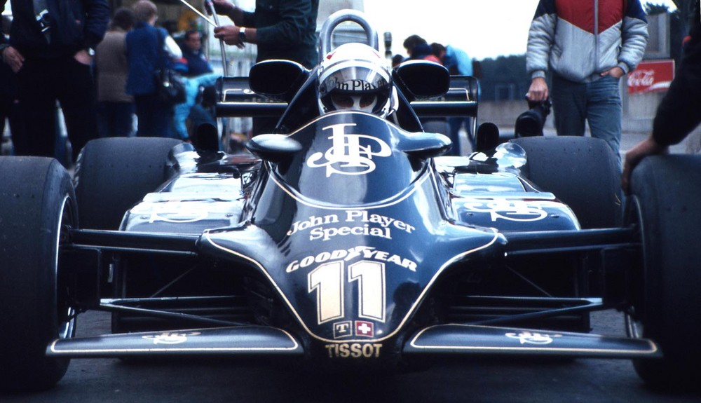 JPS LOTUS FORD F.1 Zolder/Belgien 04.Mai 1980 Pilot: Elio de Angelis /Italien