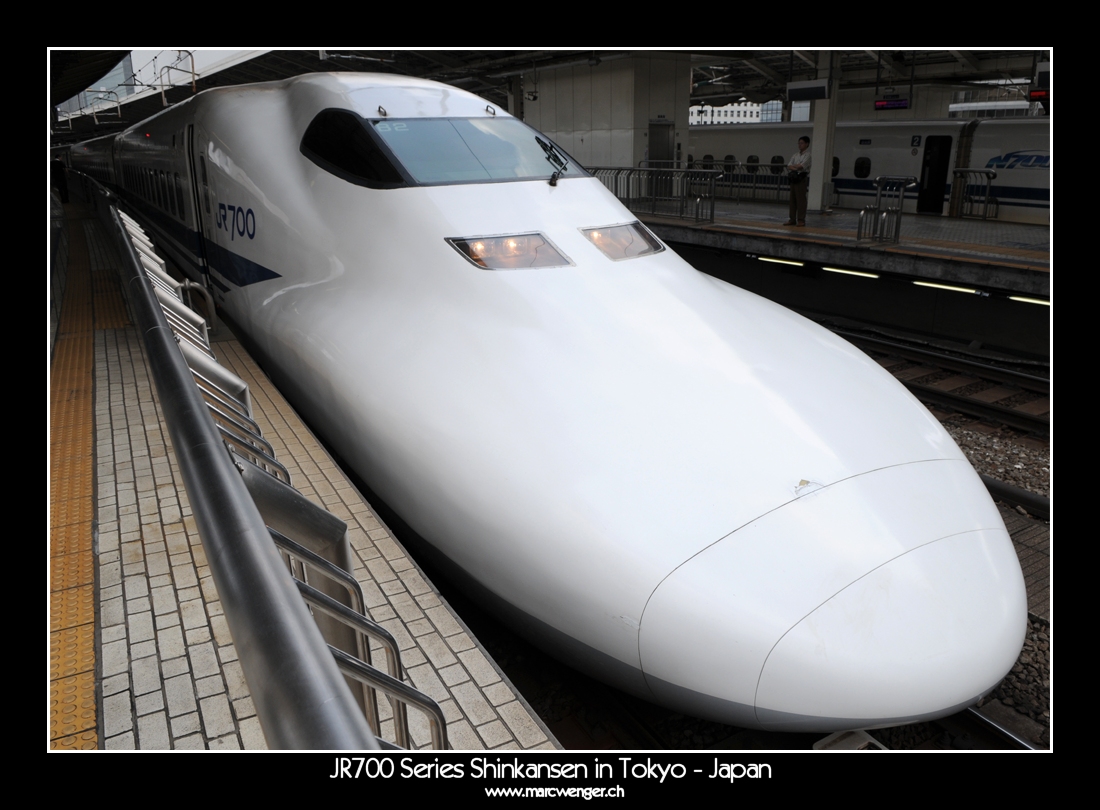 JR700 Series Shinkansen in Tokyo - Japan