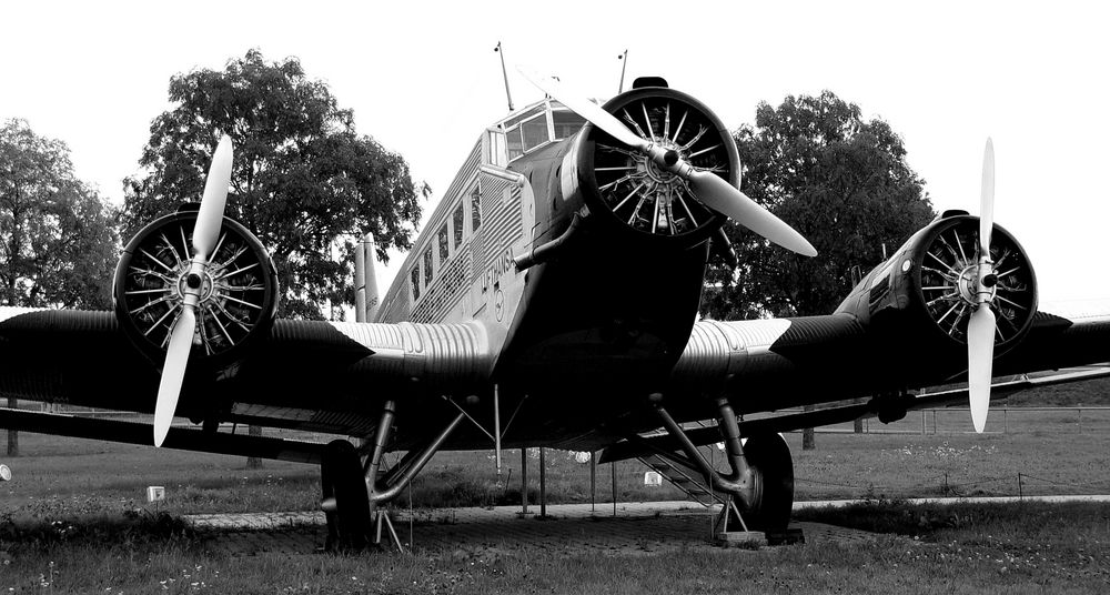 Ju-52 am Münchner Airport