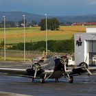 Ju 52 auf Park Position in Kassel Calden