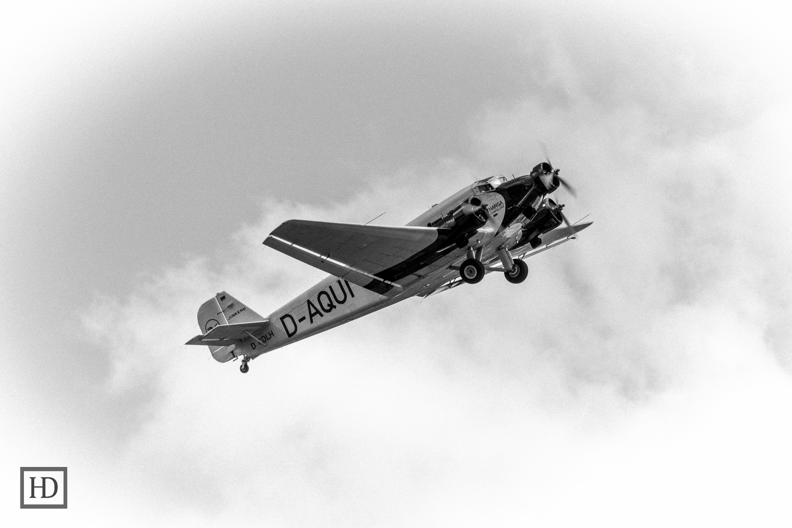 Ju 52 bei den Hamburg Airport Days