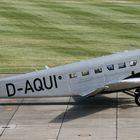 JU-52 D-AQUI Rollvorgang