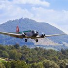 Ju 52 im Landeanflug