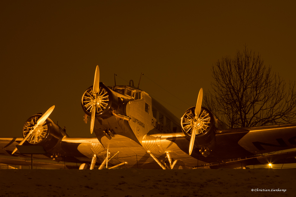 JU-52 im Schnee