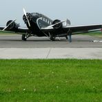 JU 52 in Alkersleben bei Erfurt .