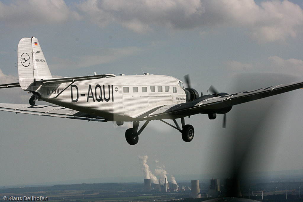 Ju 52 in der Luft