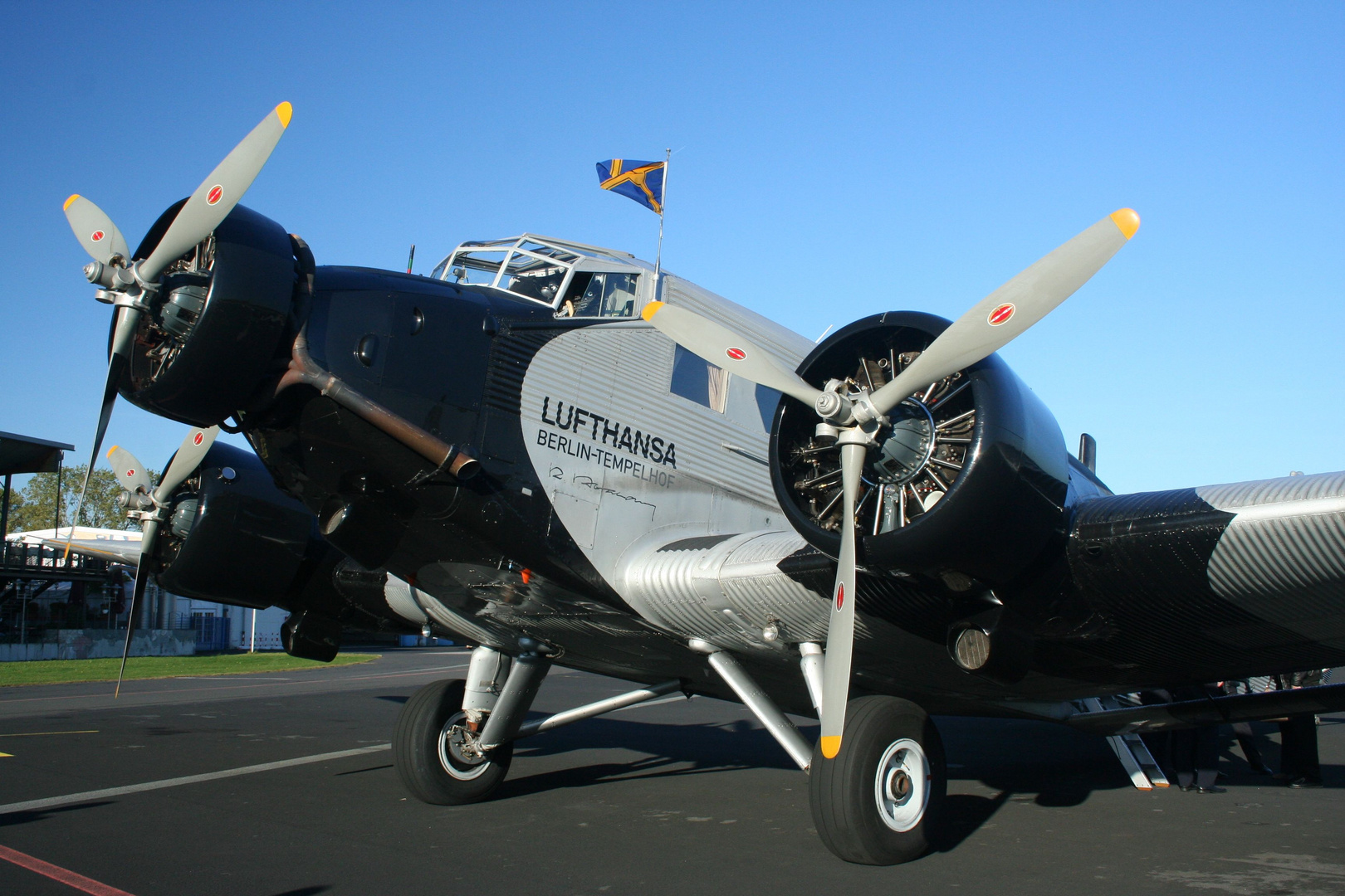 JU 52 in Egelsbach am 16.10.2011