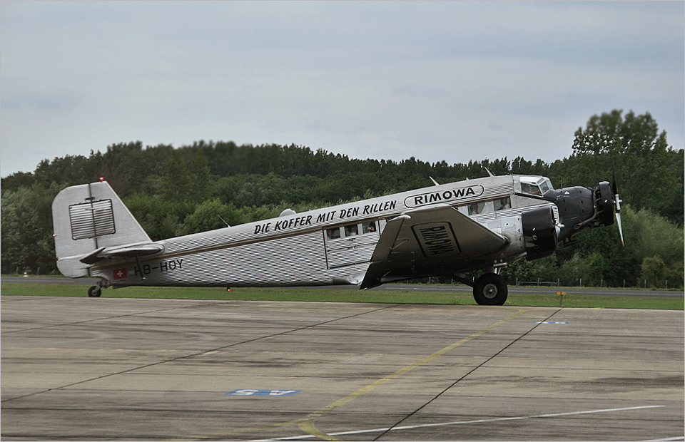 JU 52 ist gelandet...