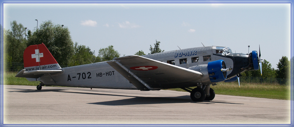 JU 52 kurz vor dem Start