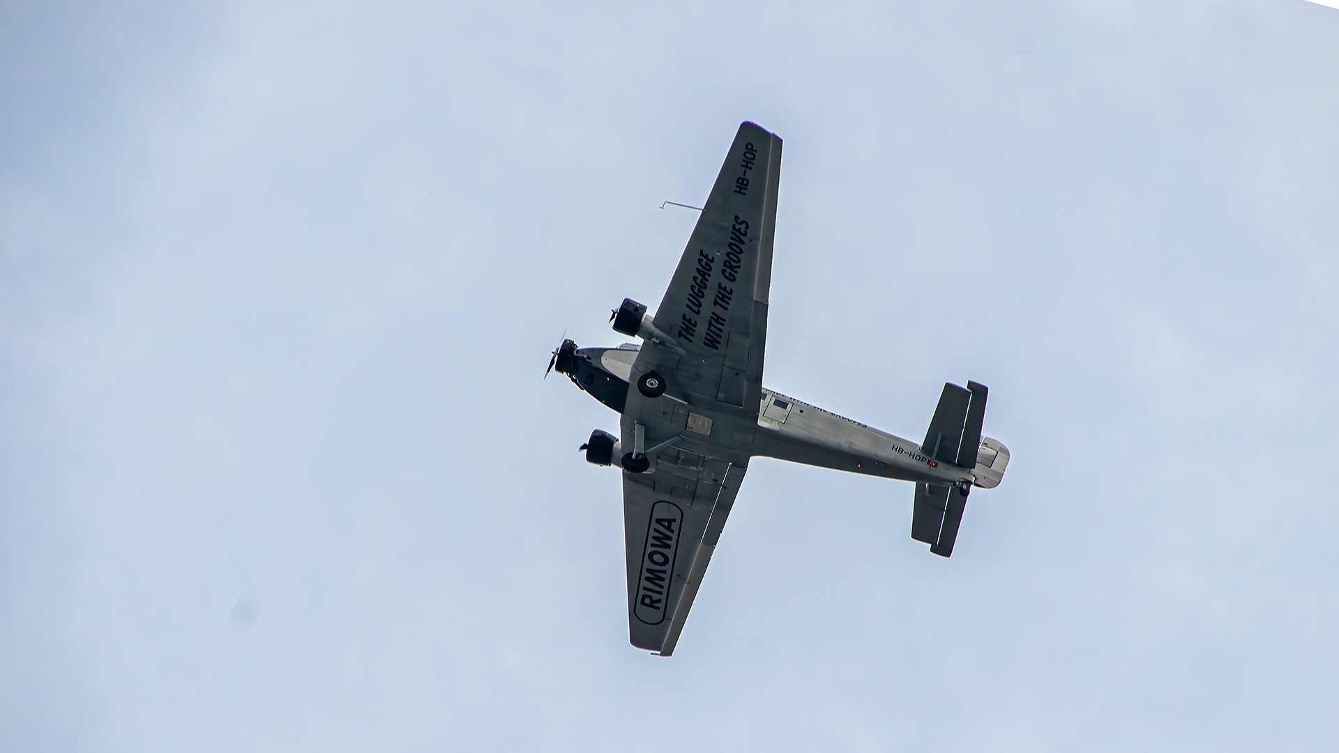 Ju 52 m Überflug