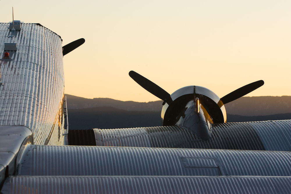 Ju-52 Sonnenuntergang I