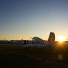 Ju-52 Sonnenuntergang II