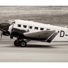 Ju-52 vor dem Start