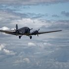 Ju-52/3 im Landeanflug