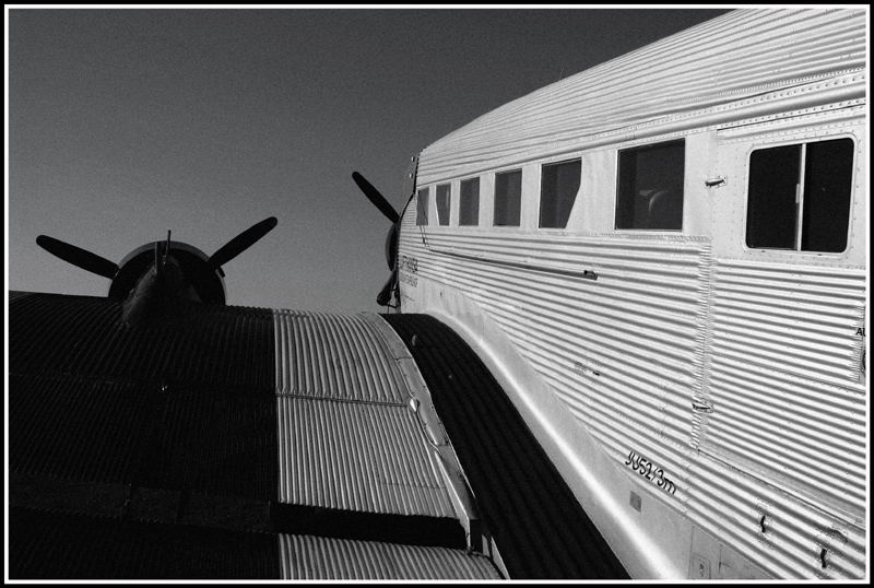 Ju 52/3m noch im Tiefschlaf