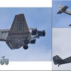 Ju 52.Beim Überflug auf unserem Modellflugplatz !