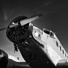 JU52 am Hangar Mönchengladbach