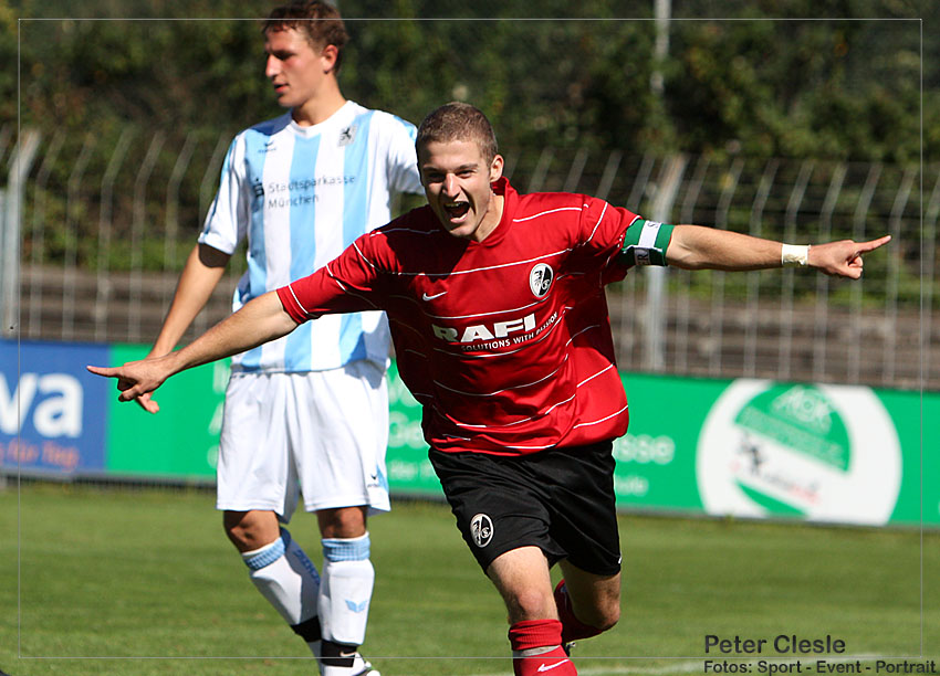 Jubel SC Freiburg / A-Jugend