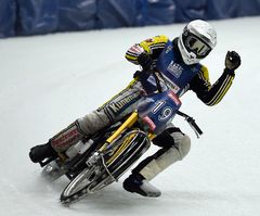 Jubel war leider sehr selten zu sehen ... | Eis Speedway Inzell 2014 #07