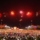 Jubelfeier auf dem Kim Il Sung Platz