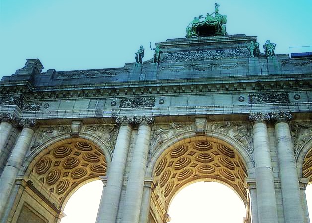 Jubelpark Cinquantenaire Brussels Belgium