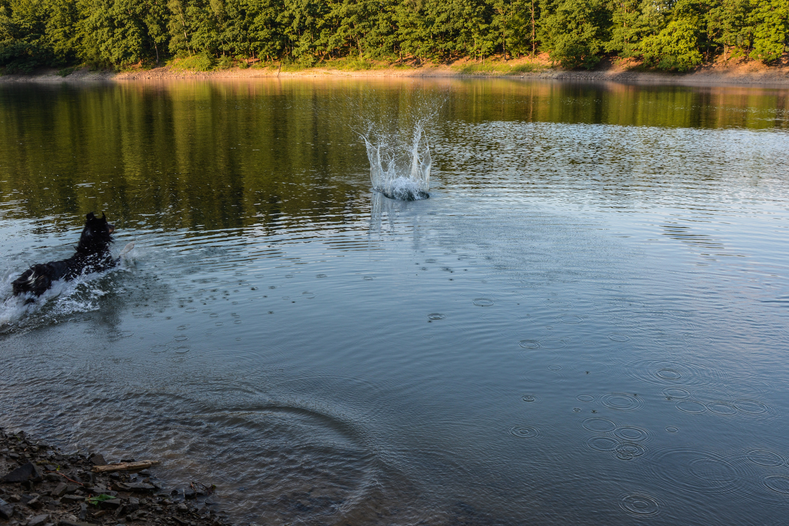 Juchhuuuuuuu....endlich frisches Wasser, die Fahrt hat sich gelohnt ;-))