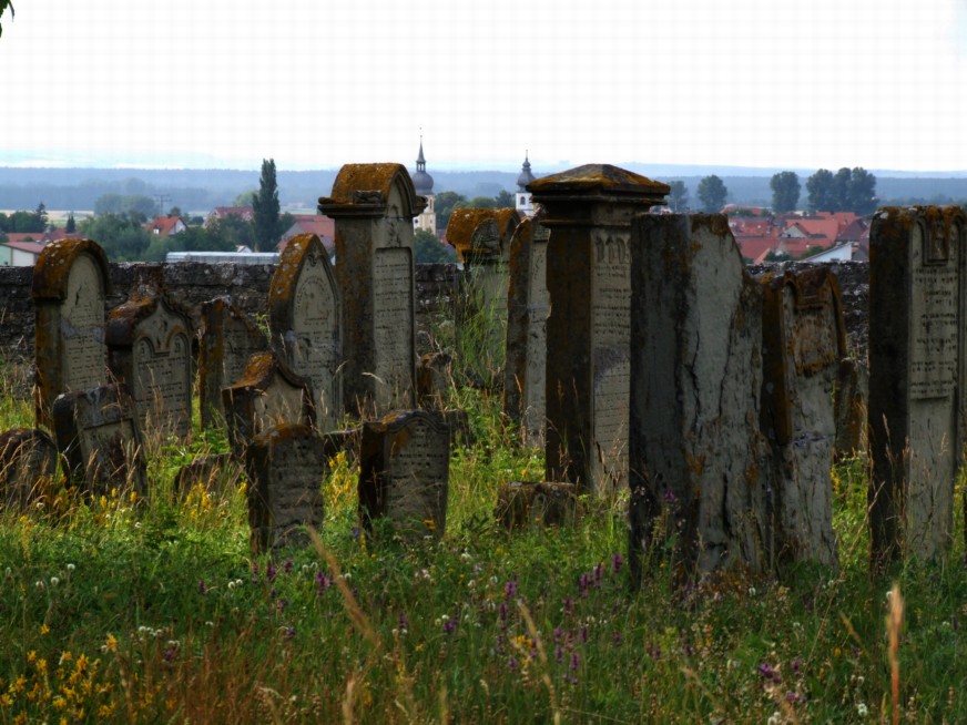 Judenfriedhof am Schwanberg zwischen Iphofen und Rödelsee