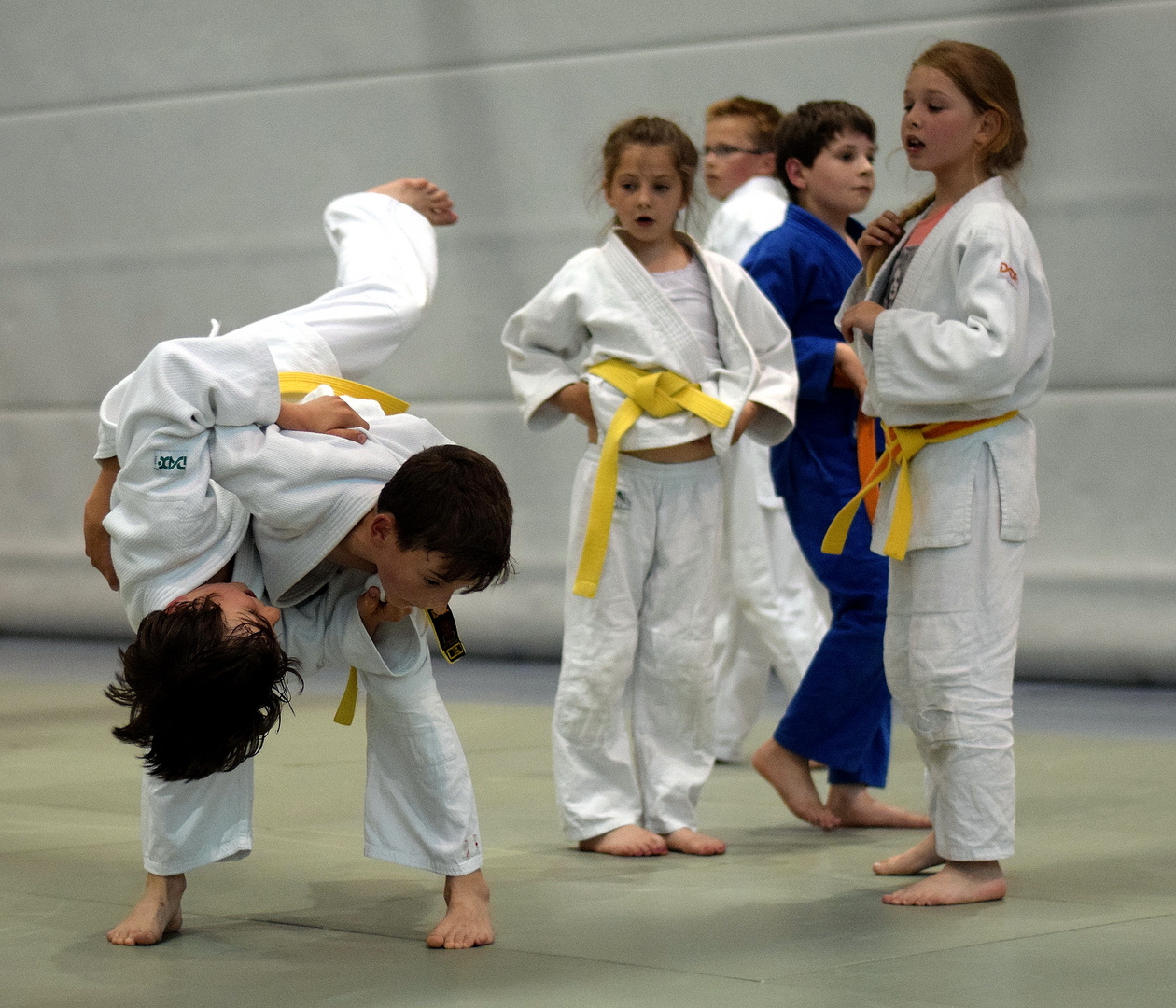 Judo Kids Die Madels Checken S Foto Bild Kinder Kinder Im Schulalter Judo Bilder Auf Fotocommunity