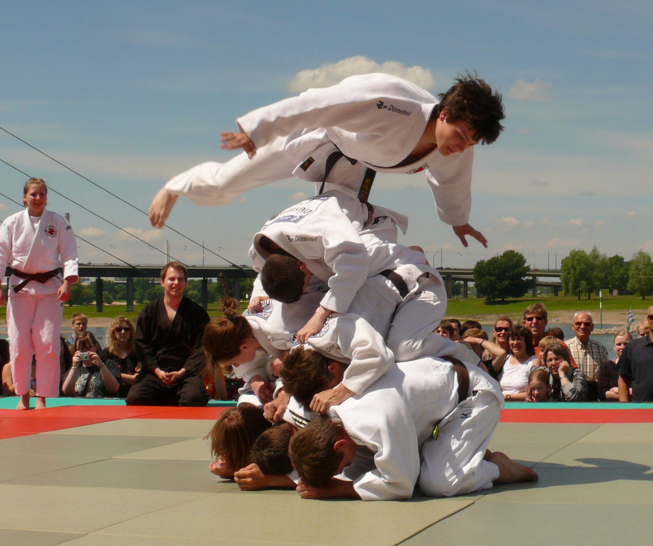 Judo Vorführung Japantag Düsseldorf 2010