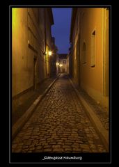 Jüdengasse in Naumburg (Saale) bei Nacht (2)