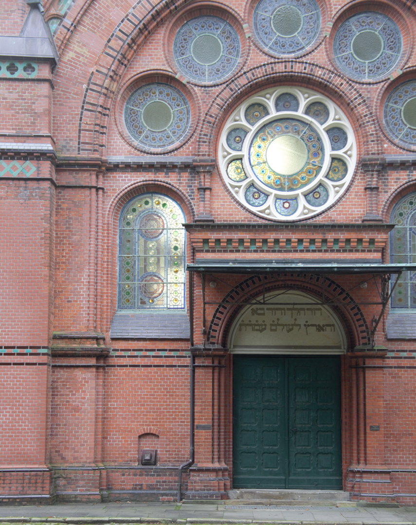 Jüdischer Fiedhof / Trauerhalle / HH-Ohlsdorf