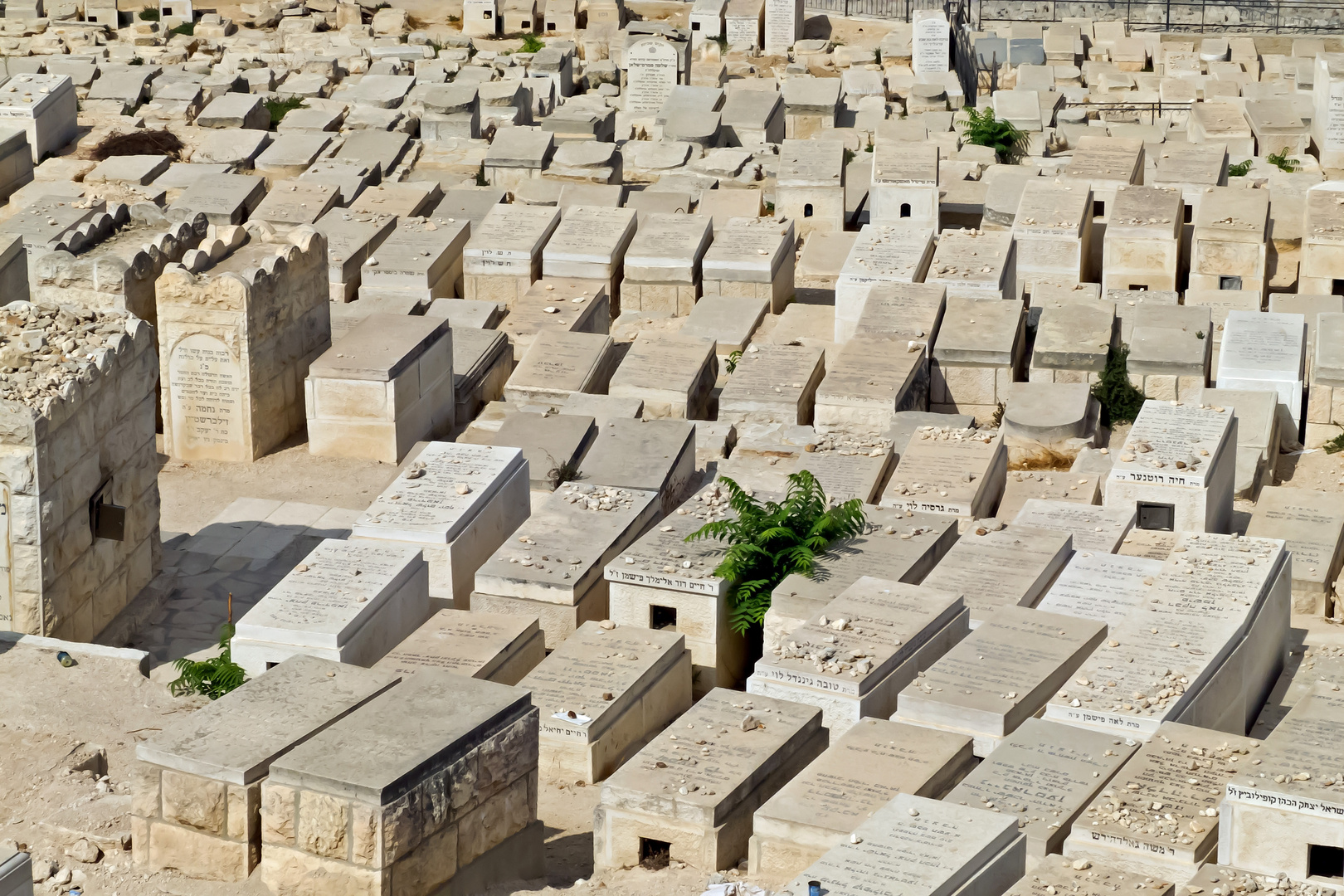 Jüdischer Friedhof auf dem Ölberg in Jerusalem