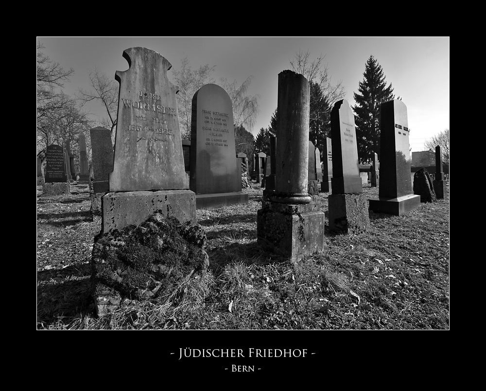 - Jüdischer Friedhof in Bern -