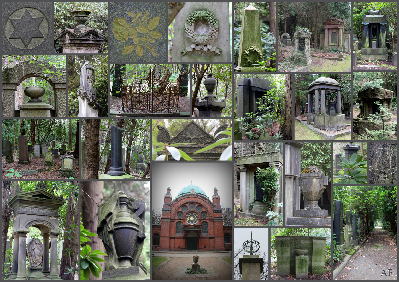 Jüdischer Friedhof in Hamburg-Ohlsdorf