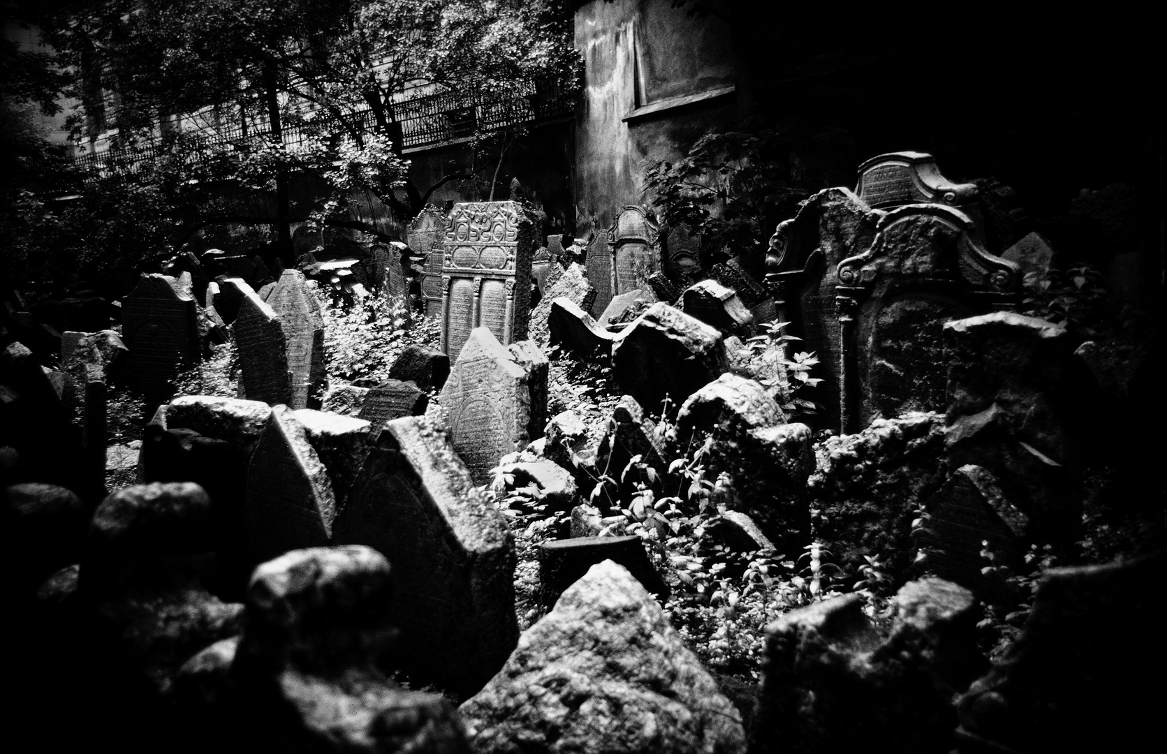 Jüdischer Friedhof Prag 1988