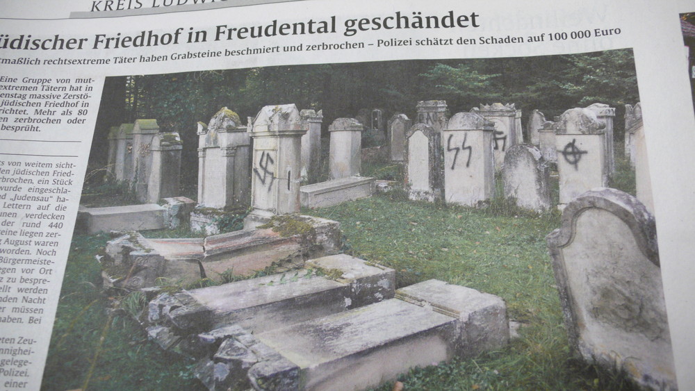 Jüdischer Friedhof Totenruhe zerstört