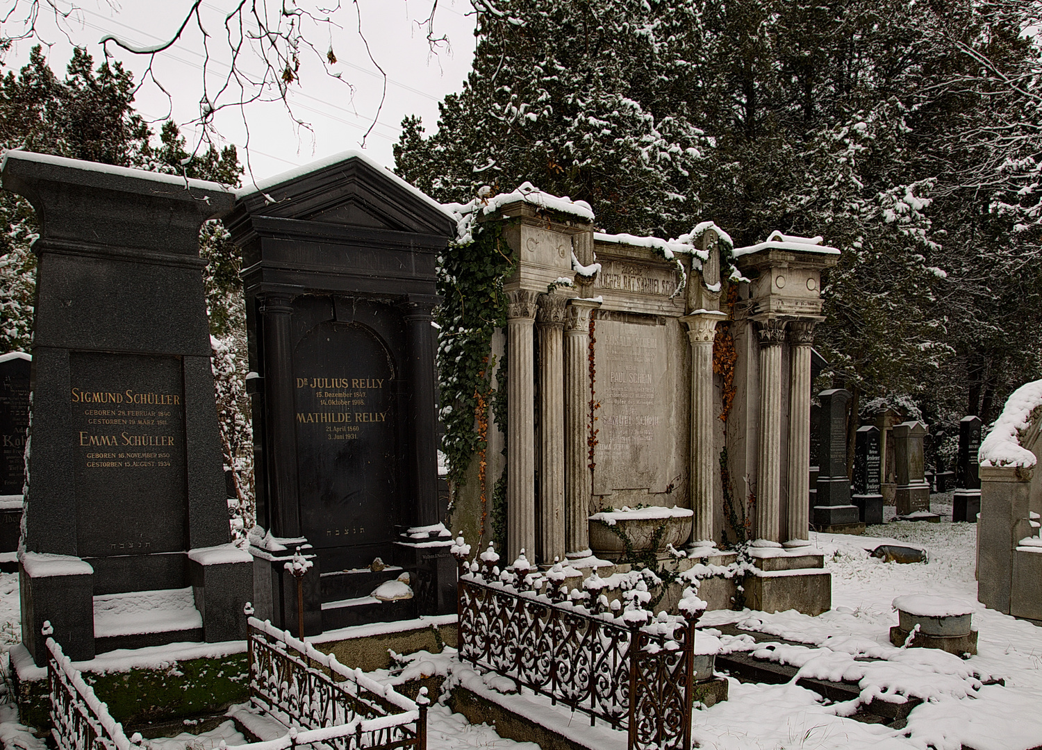 Jüdischer Teil des Zentralfriedhofes