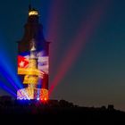 JUEGO DE LUCES EN LA TORRE DE HERCULES