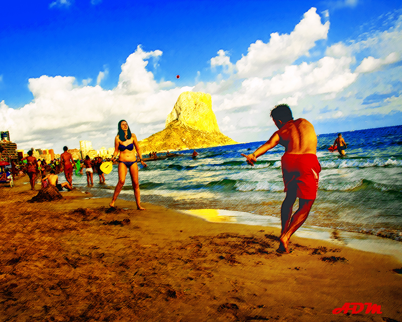 juego de playa