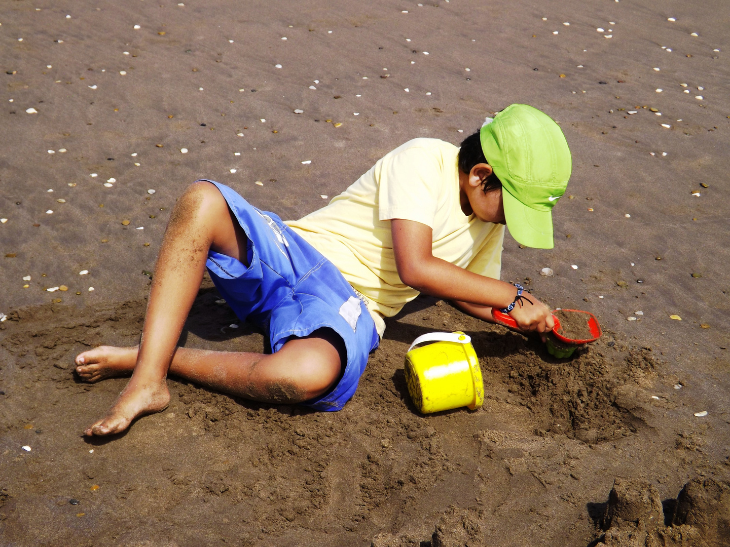 Juego en la playa