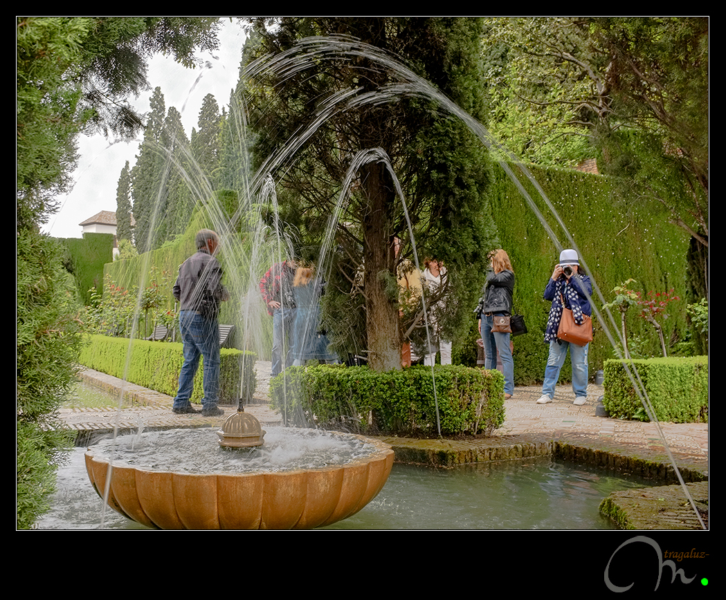 Juegos de agua.... El Generalife