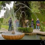 Juegos de agua.... El Generalife