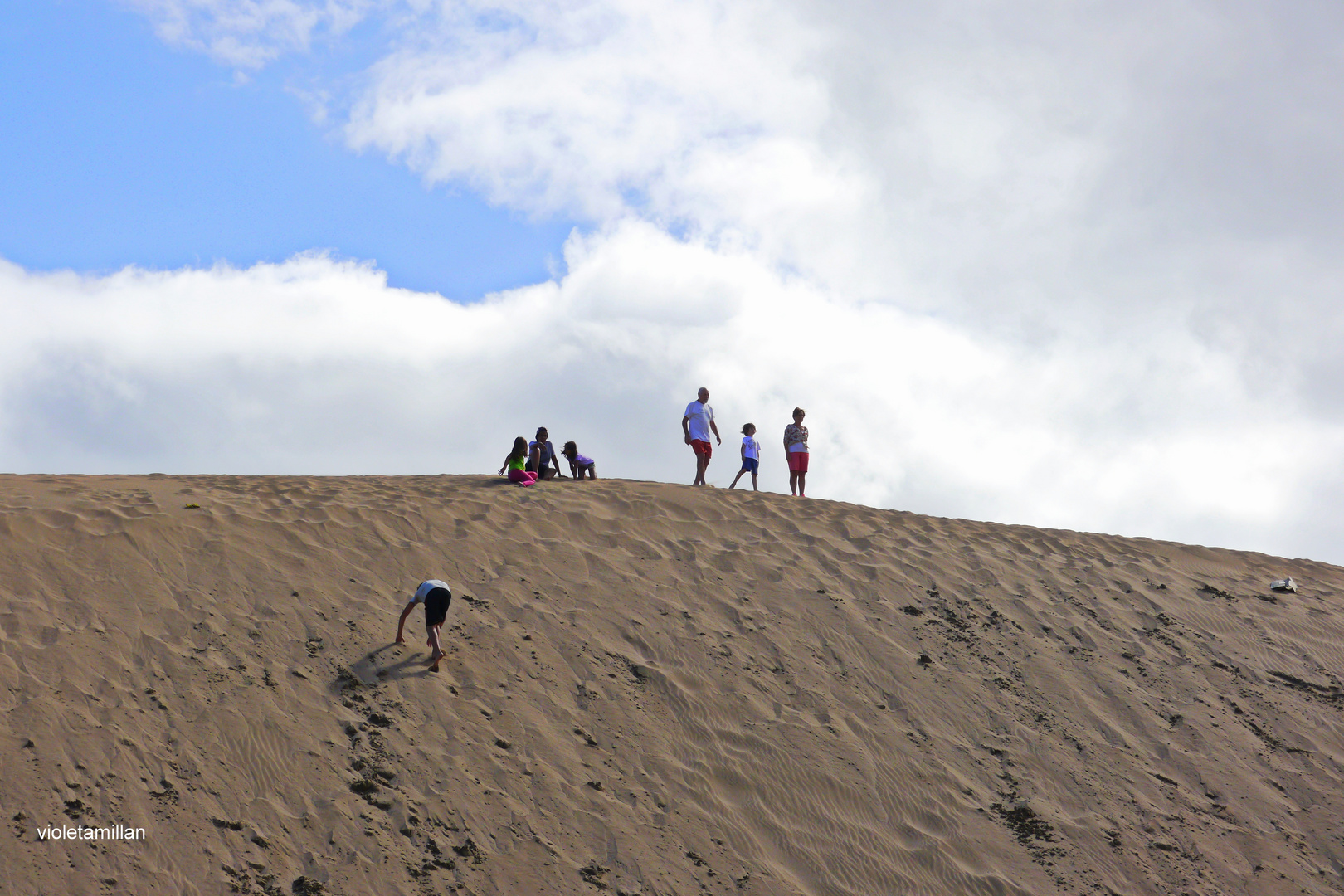 juegos en las dunas