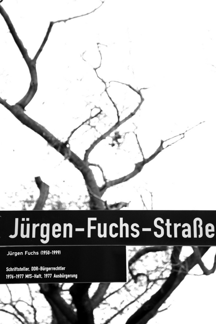 Jürgen Fuchs Strasse (1)