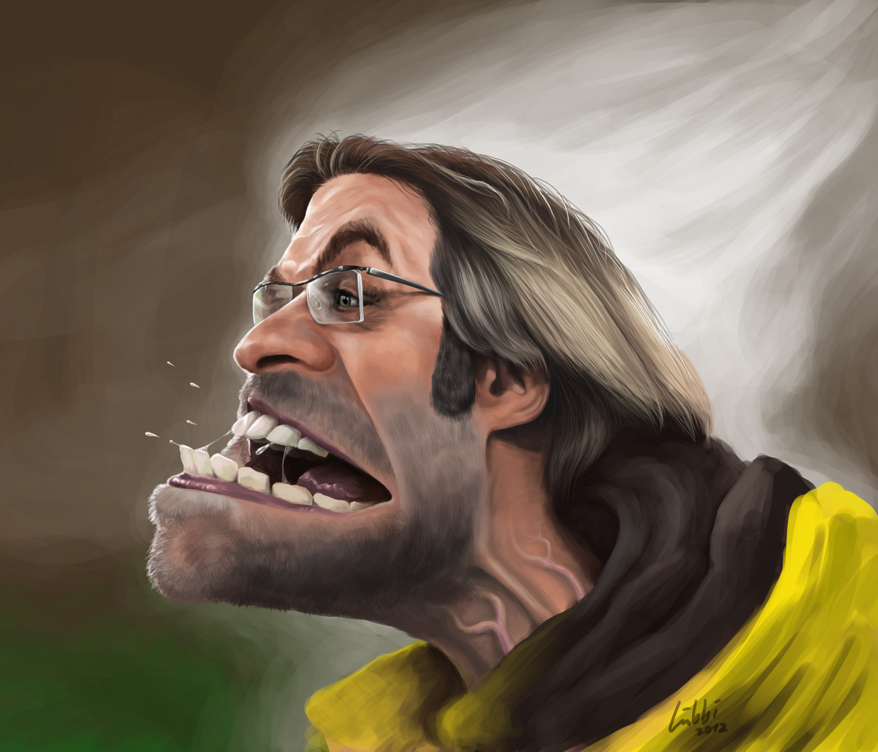 Jürgen Klopp Karikatur