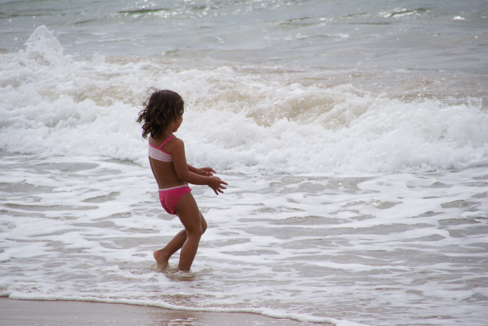 jugando con el agua