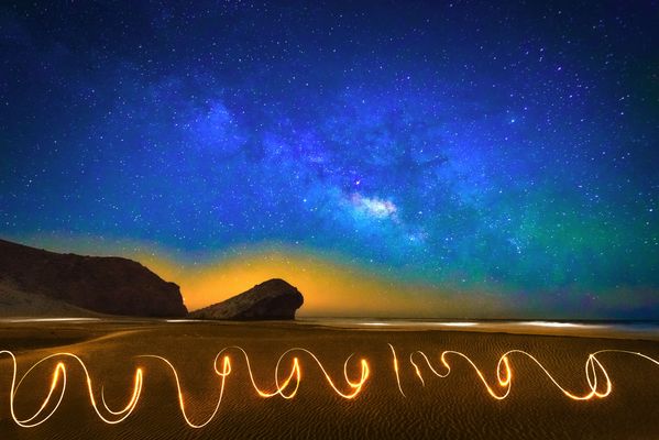 Jugando con la luz en Monsul